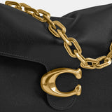 CY919-Chain Tabby Shoulder Bag-B4/Black