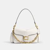 CY919-Chain Tabby Shoulder Bag-B4/Chalk