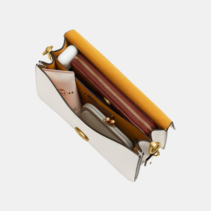 CY919-Chain Tabby Shoulder Bag-B4/Chalk