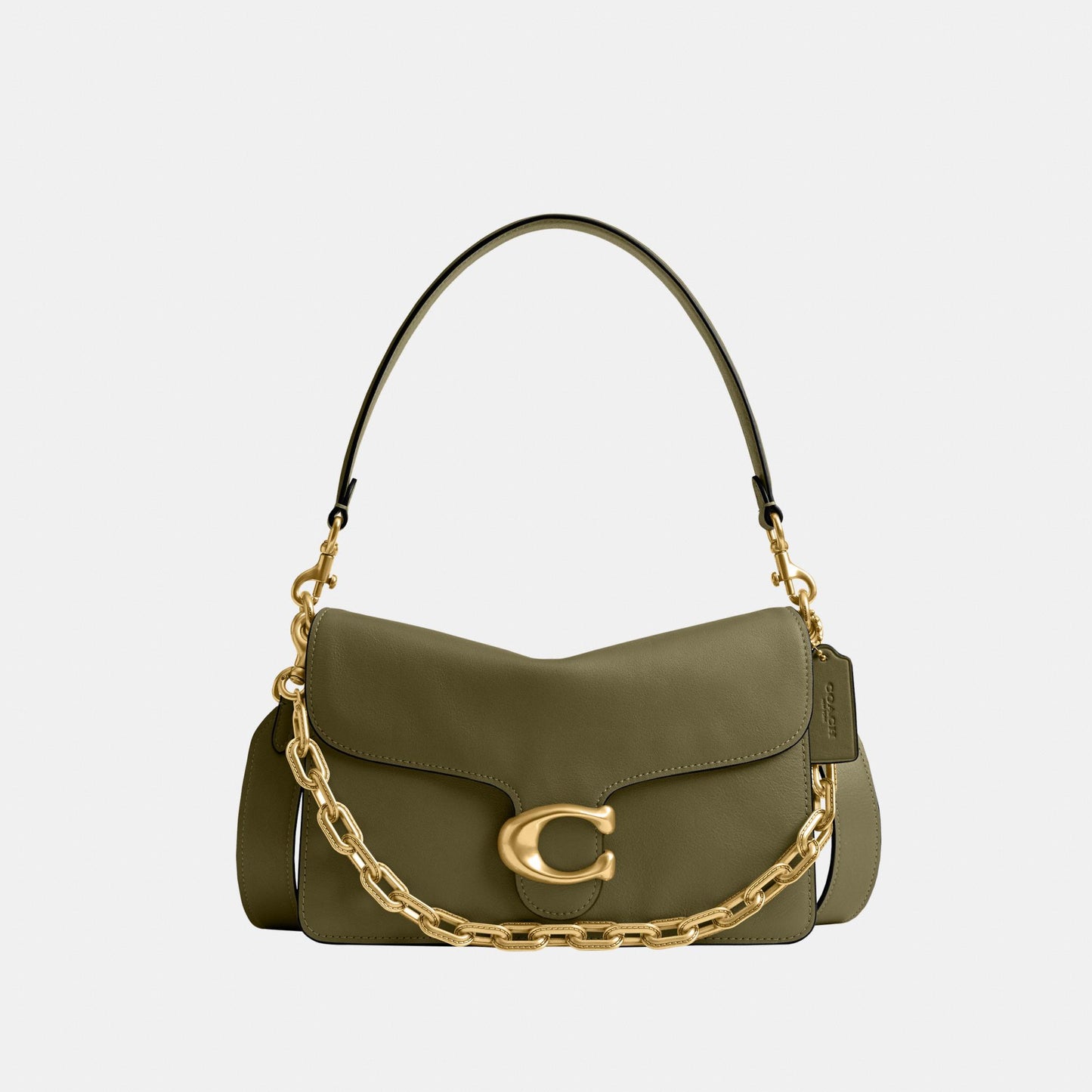 CY919-Chain Tabby Shoulder Bag-B4/Olive