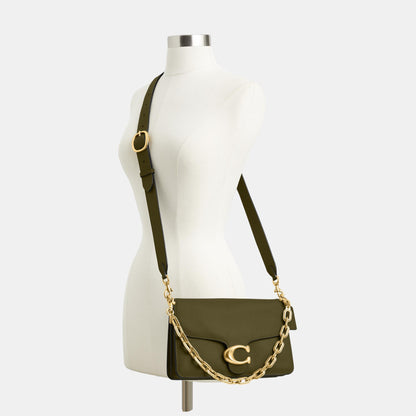 CY919-Chain Tabby Shoulder Bag-B4/Olive