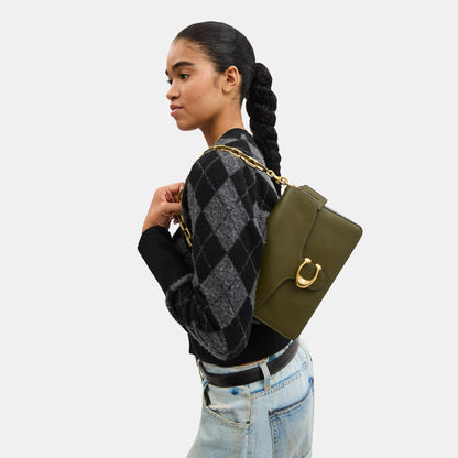 CY919-Chain Tabby Shoulder Bag-B4/Olive