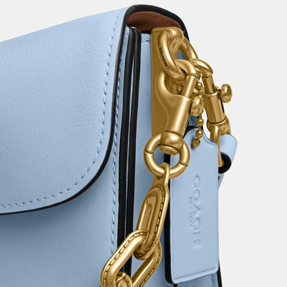 CY919-Chain Tabby Shoulder Bag-B4/Bluebell
