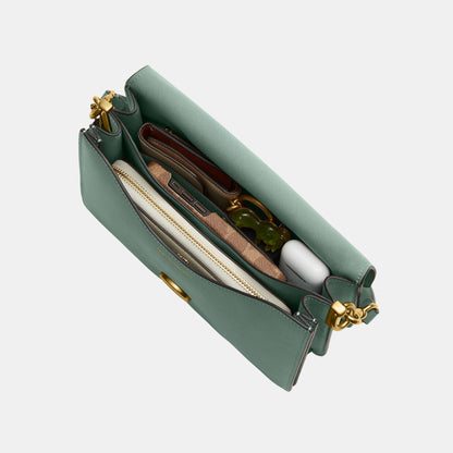 CY919-Chain Tabby Shoulder Bag-B4/Sage