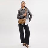 CY919-Chain Tabby Shoulder Bag-B4/Honey Brown