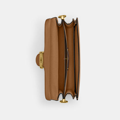 CY919-Chain Tabby Shoulder Bag-B4/Honey Brown