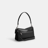 CY919-Chain Tabby Shoulder Bag-Lh/Black