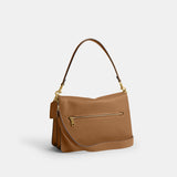 CY920-CHAIN TABBY SHOULDER BAG 30-B4/Honey Brown