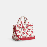 CY935-Cargo Tote Bag 26 With Cherry Print-B4/Chalk Multi