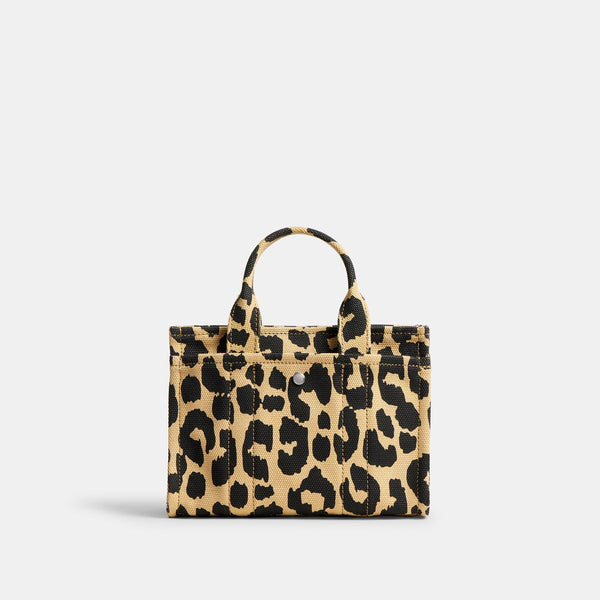 Cargo Tote Bag 20 With Leopard Print