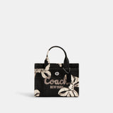 CZ102-Cargo Tote Bag 20 With Bow Print-Lh/Black Multi