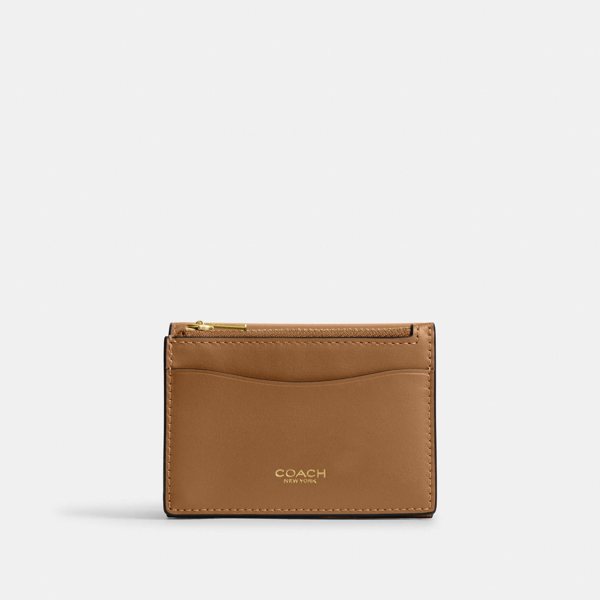 CZ111-Essential Card Holder Wallet-B4/Honey Brown