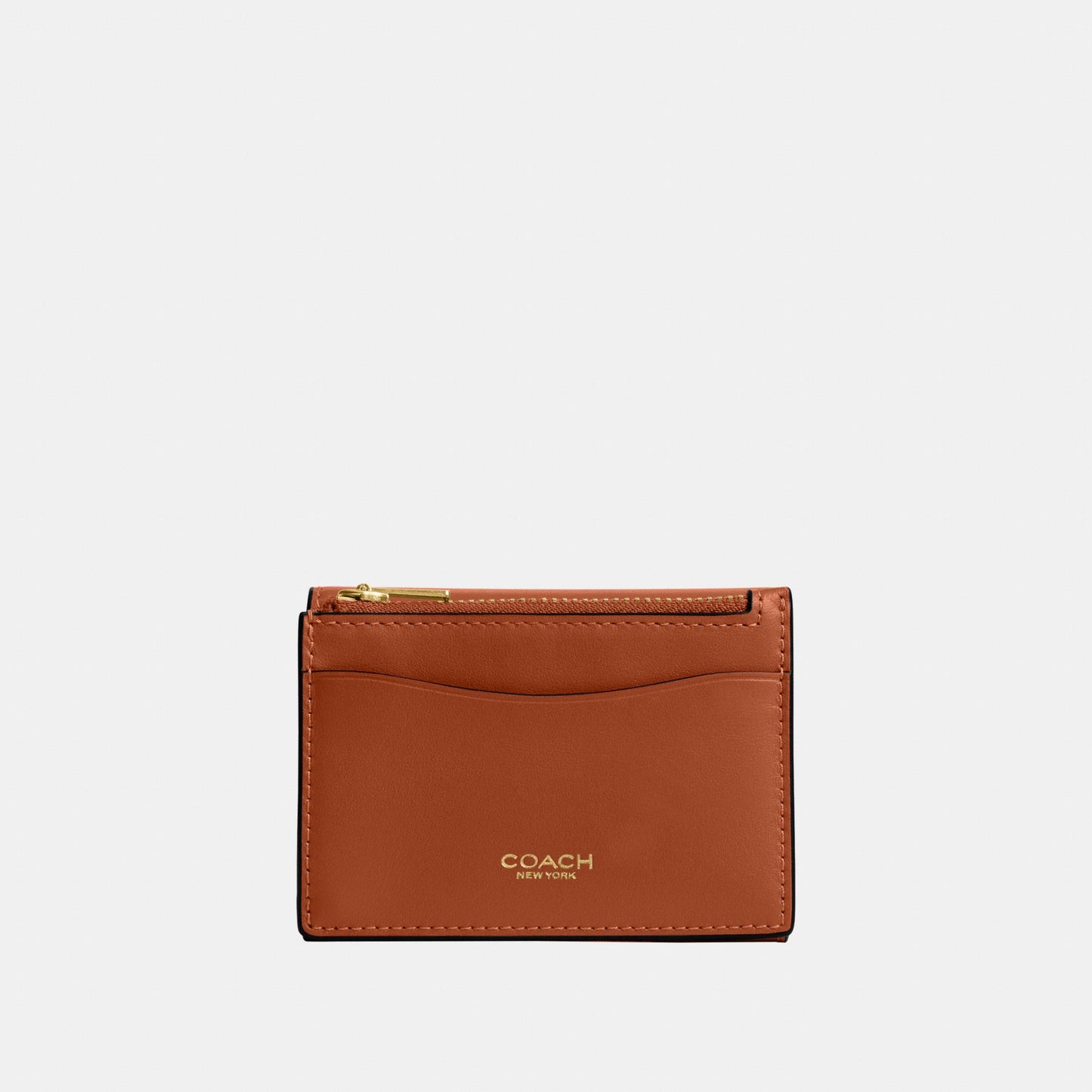 CZ111-Essential Card Holder Wallet-B4/Amber Brown