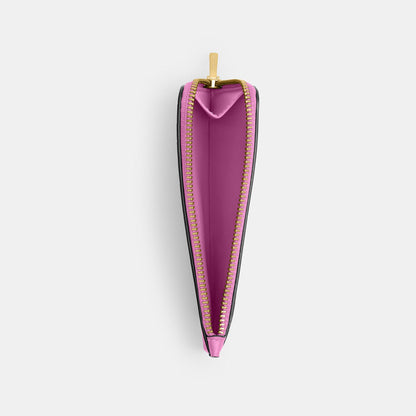CZ112-New York Zip Card Case-B4/Fuchsia.