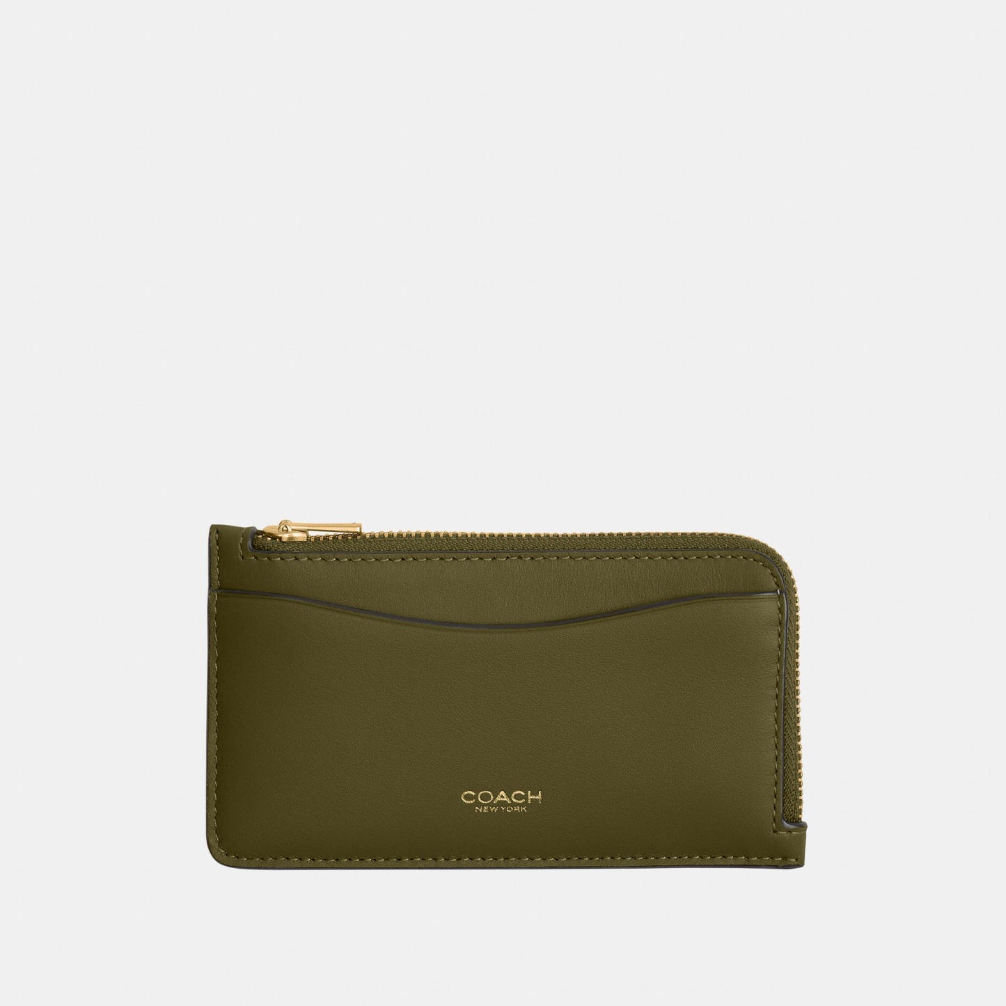 CZ112-New York Zip Card Case-B4/Olive