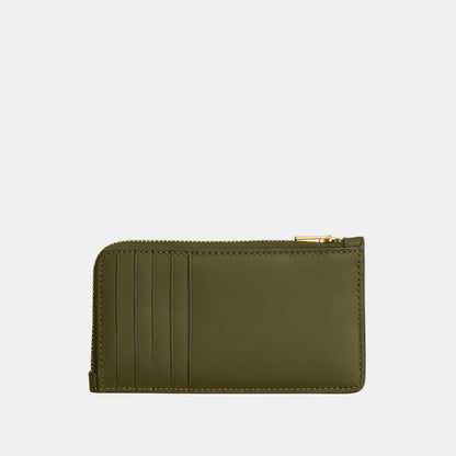 CZ112-New York Zip Card Case-B4/Olive