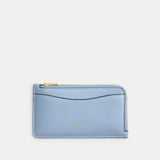 CZ112-NEW YORK ZIP CARD CASE-B4/Bluebell