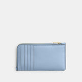 CZ112-NEW YORK ZIP CARD CASE-B4/Bluebell