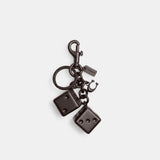 CZ128-Dice Bag Charm-V5/Pewter