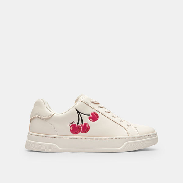High Line Sneaker With Cherry Print