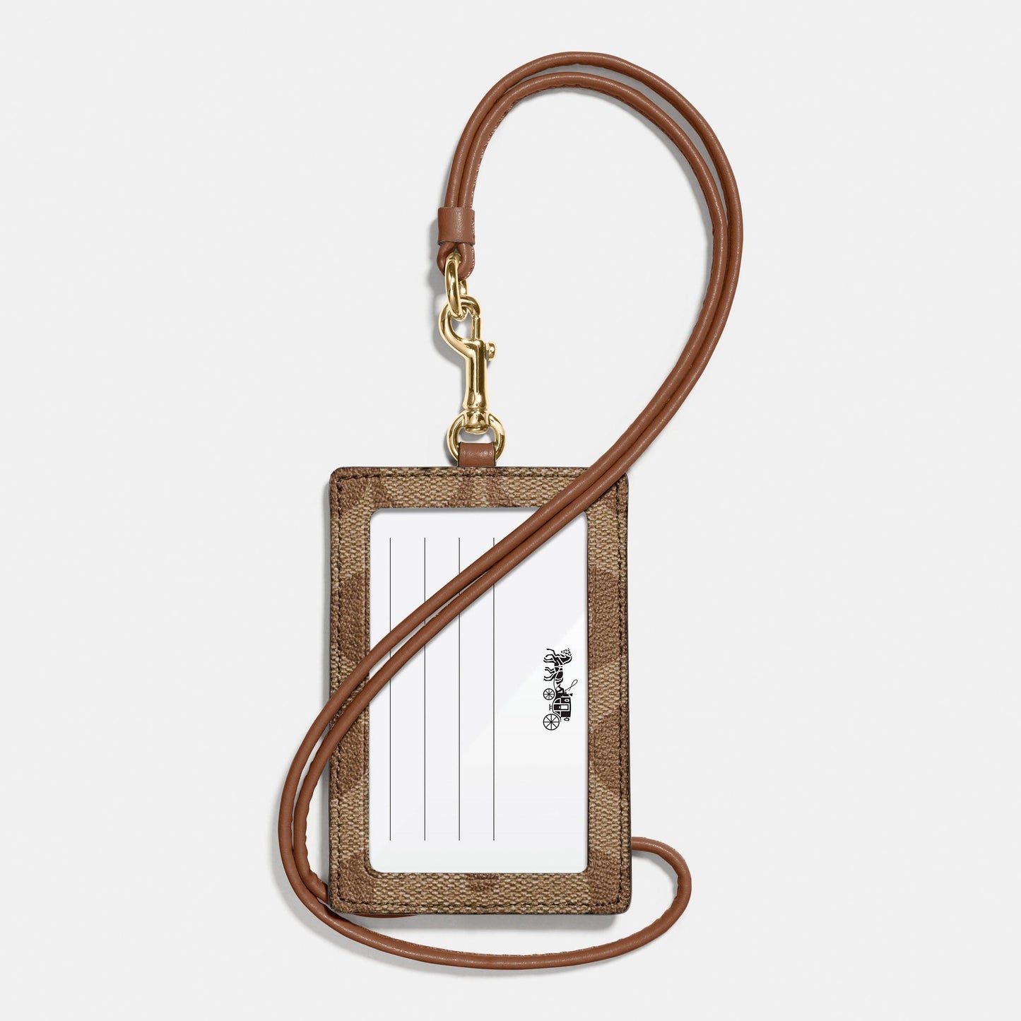 Id Lanyard In Signature Canvas - COACH Saudi Arabia Official Site
