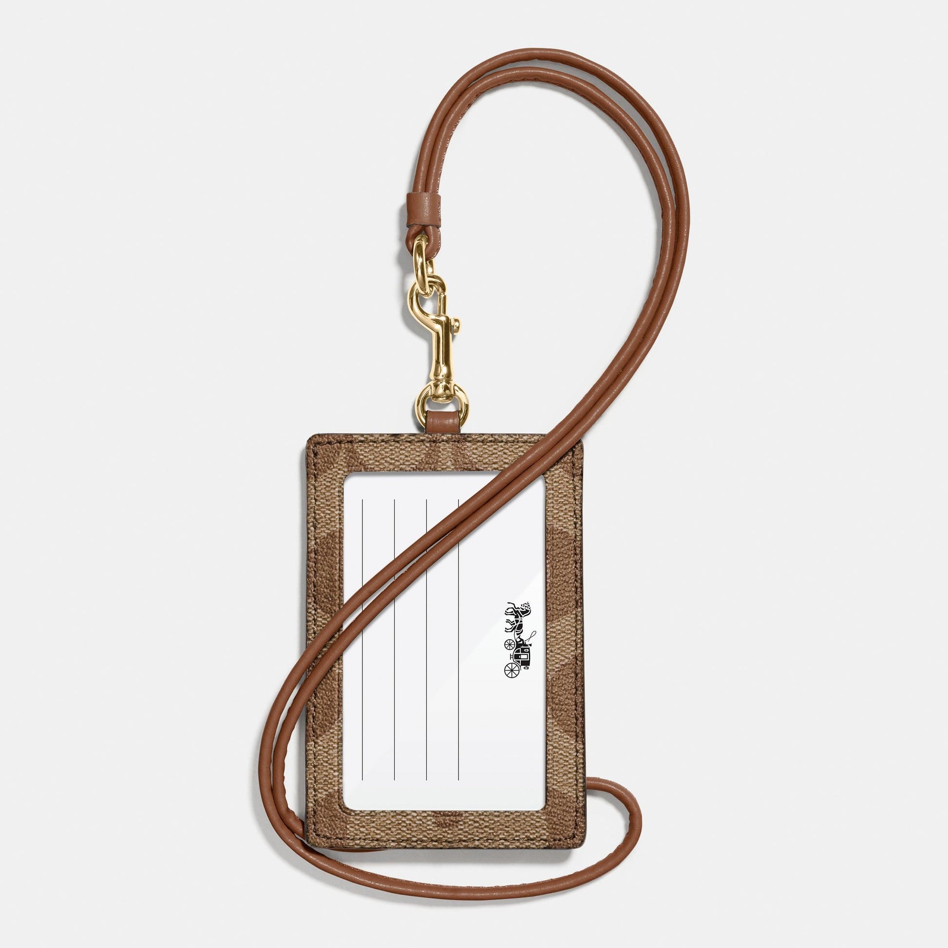 Id Lanyard In Signature Canvas - COACH Saudi Arabia Official Site