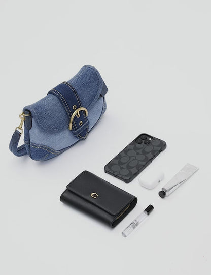 Soho Bag In Repurposed Denim