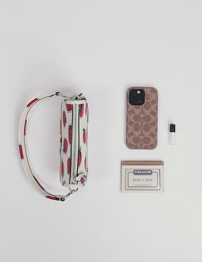 Swinger Bag 20 With Strawberry Print