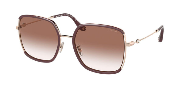 Oversized Square Sculpted Signature Sunglasses