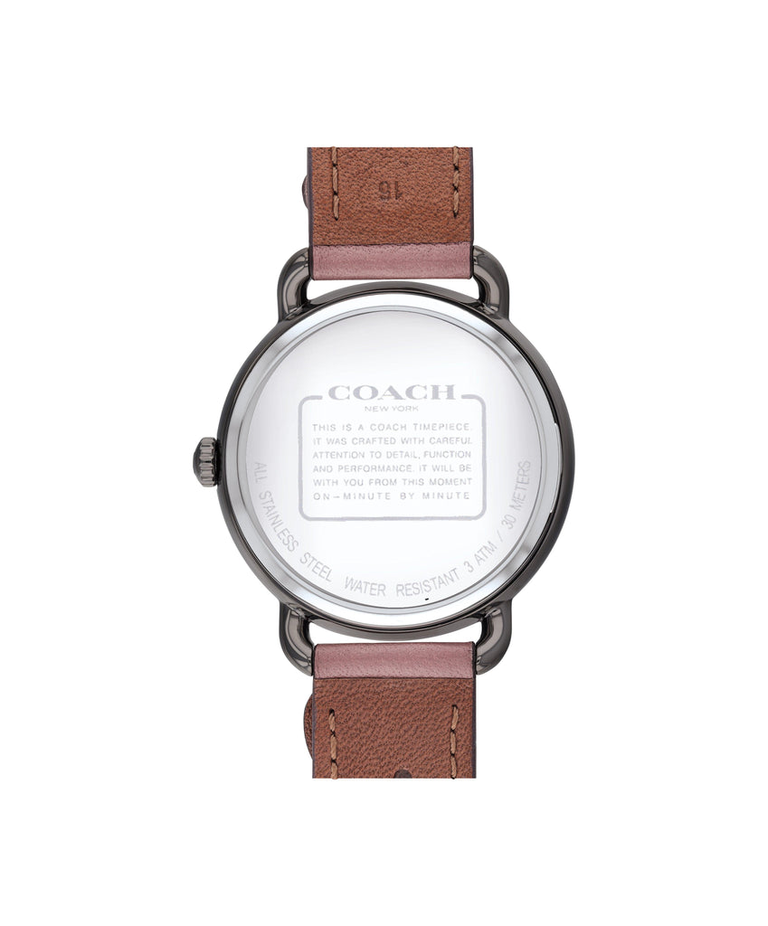 COACH-Delancey Watch, 36Mm-14503080-White Mother Of Pearl