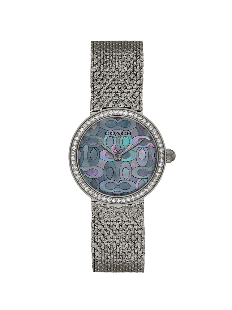 COACH-Coach Ladies Hayly 14503437-14503437-Blue Mother Of Pearl