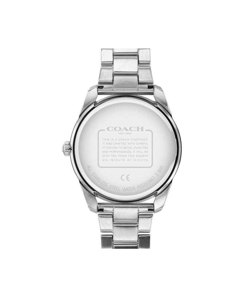 14503658-Preston Watch, 36Mm-Silver White