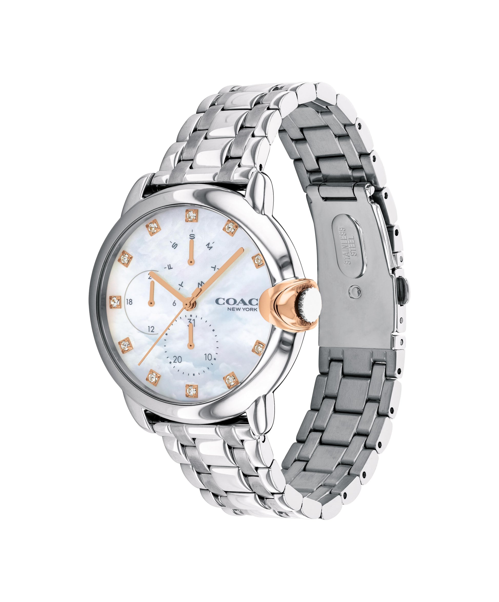 Arden Watch, 38Mm - COACH Saudi Arabia Official Site