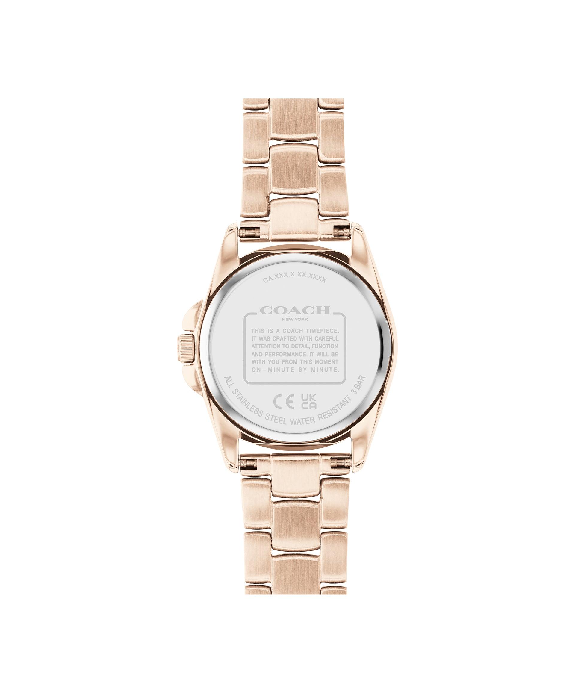 14503908-Coach Greyson Women Watch-Carnation Gold