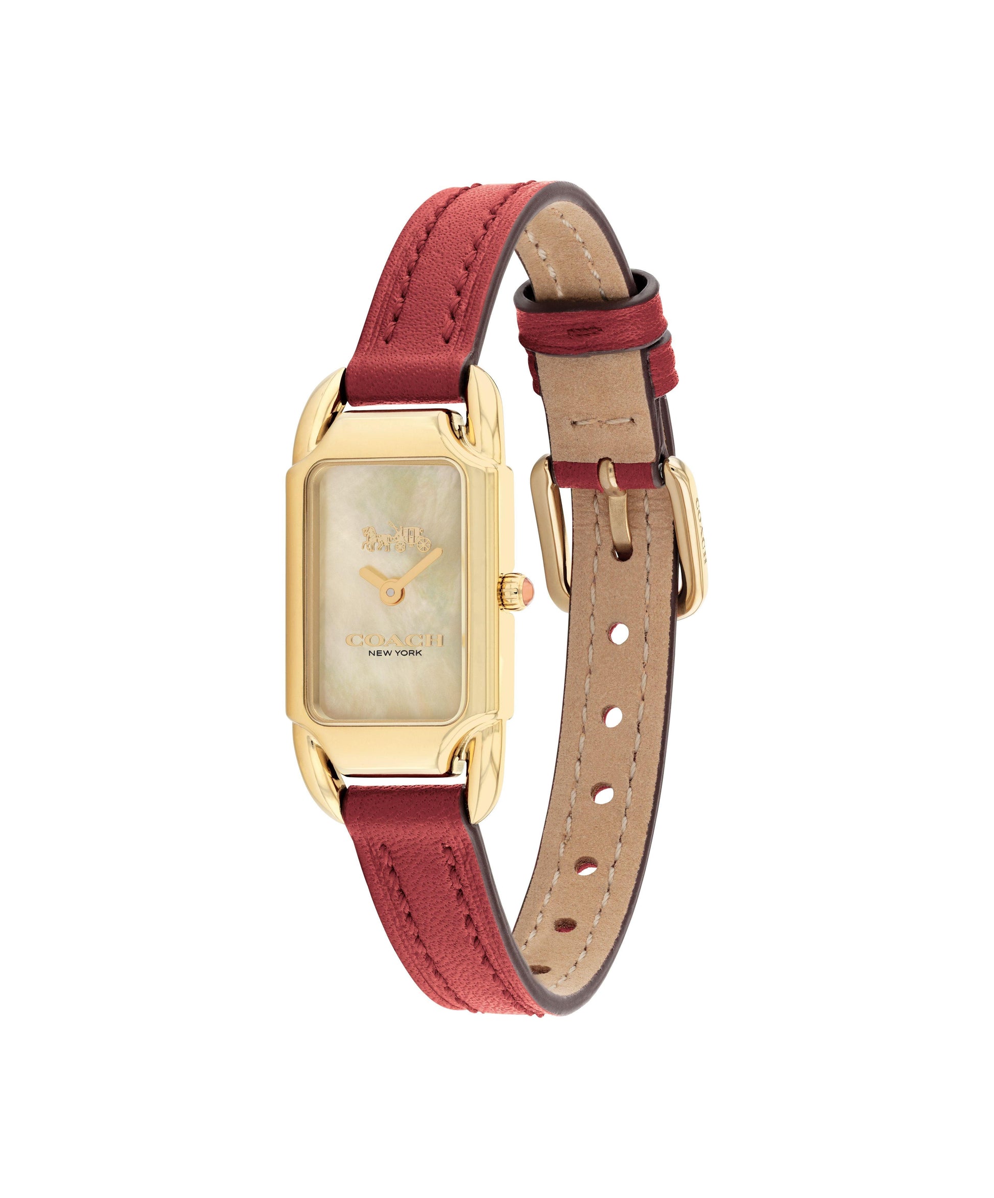 14504025-Cadie Watch, 17.5Mm X 28.5Mm-Ivory Mother Of Pearl