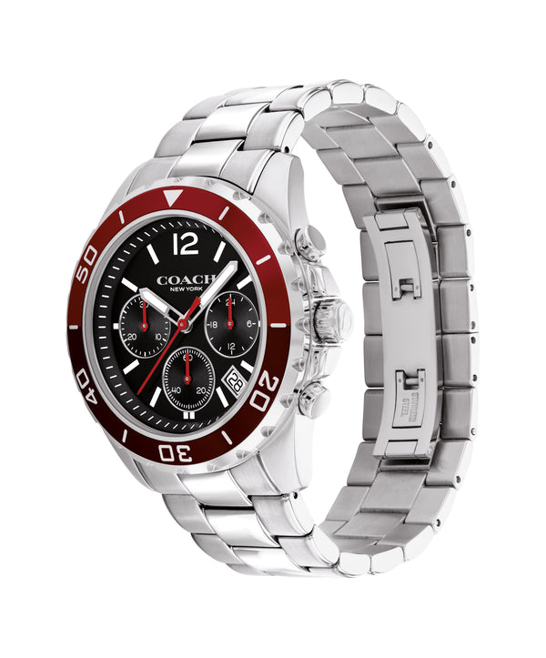 ساعة كوتش للرجال "كينت Kent"، من الفولاذ المقاوم للصدأ 