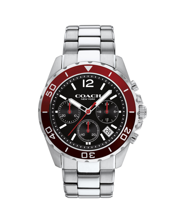 ساعة كوتش للرجال "كينت Kent"، من الفولاذ المقاوم للصدأ 