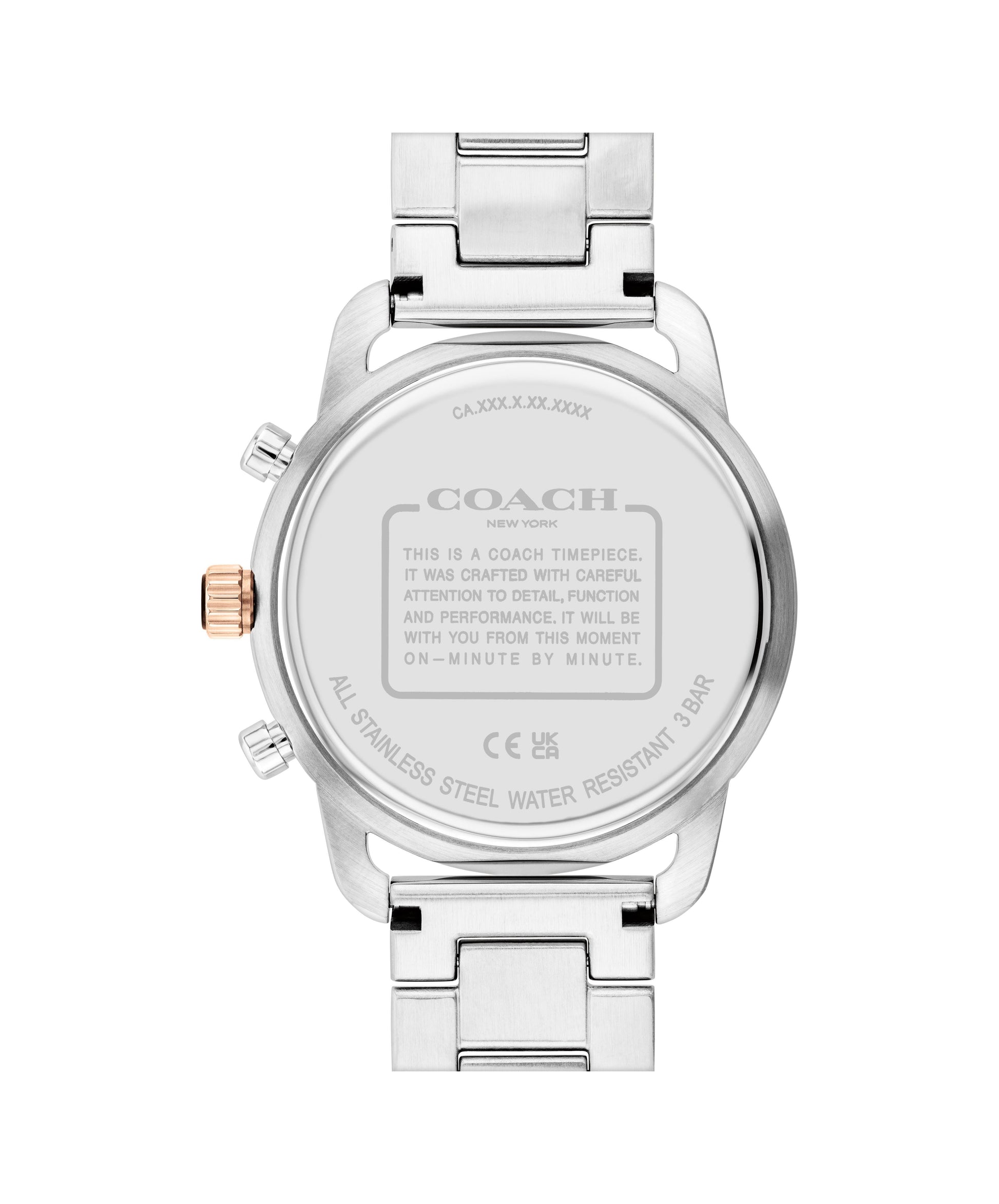 14602597-Coach Cruiser Men Watch-Black