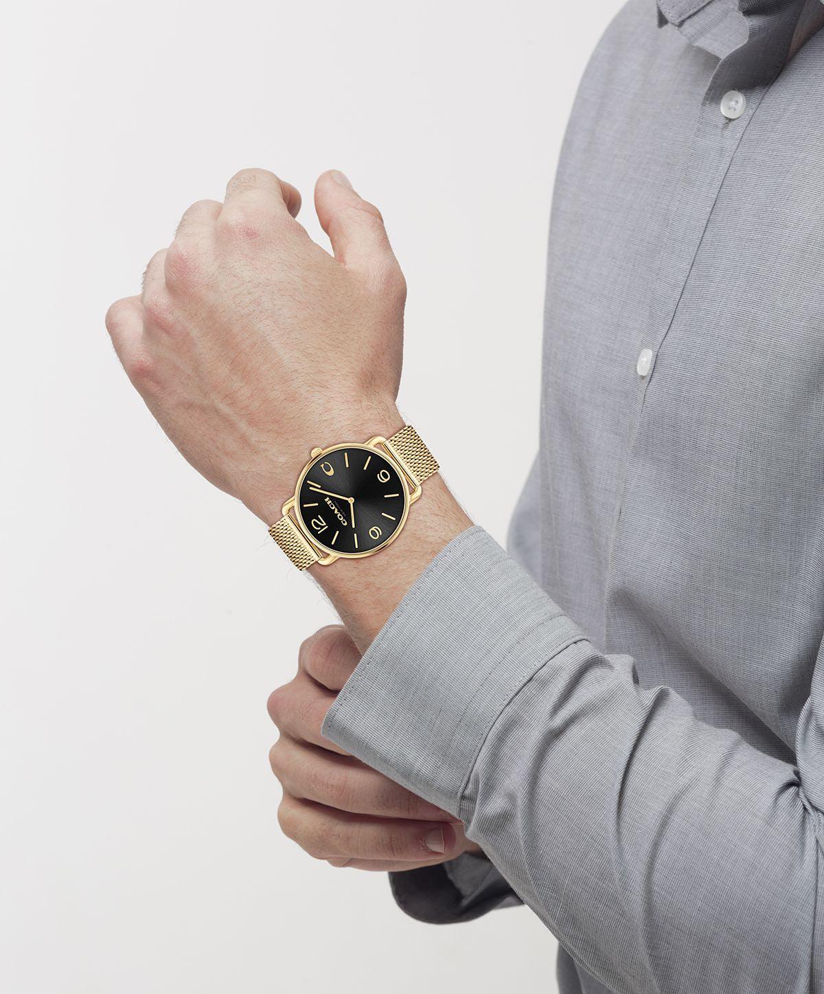 Elliot Watch, 41Mm - COACH Saudi Arabia Official Site