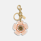 17449-Willow Floral Bag Charm-Gd/Chalk