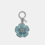 17449-Willow Floral Bag Charm-Lh/Faded Blue