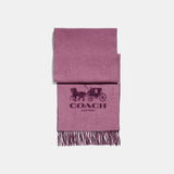COACH-Horse And Carriage Cashmere Muffler-18782