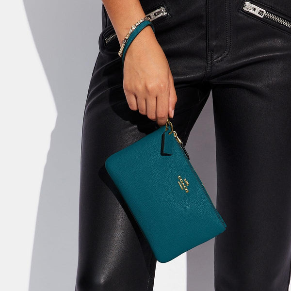 Polished Pebble Small Wristlet