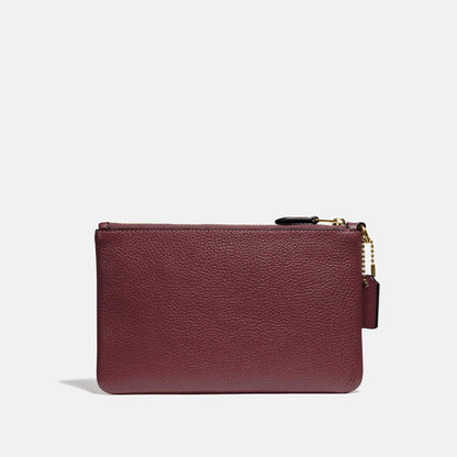 Polished Pebble Small Wristlet - COACH Saudi Arabia Official Site
