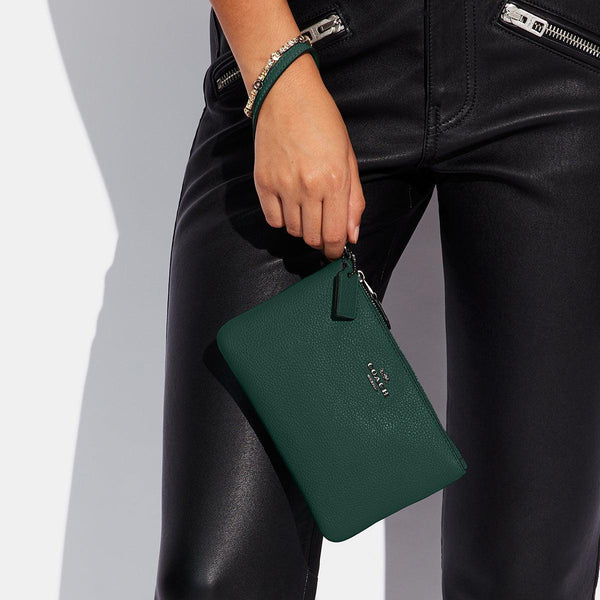 Polished Pebble Small Wristlet