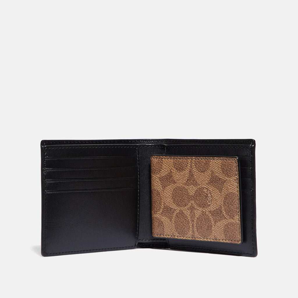3-In-1 Wallet In Signature Canvas