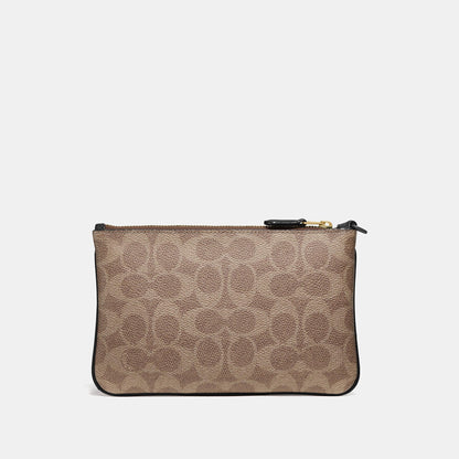 Colorblock Coated Canvas Signature Small Wristlet - COACH Saudi Arabia Official Site