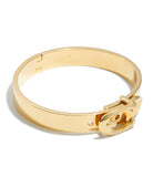382792gld-signature c buckle bangle bracelet-gold