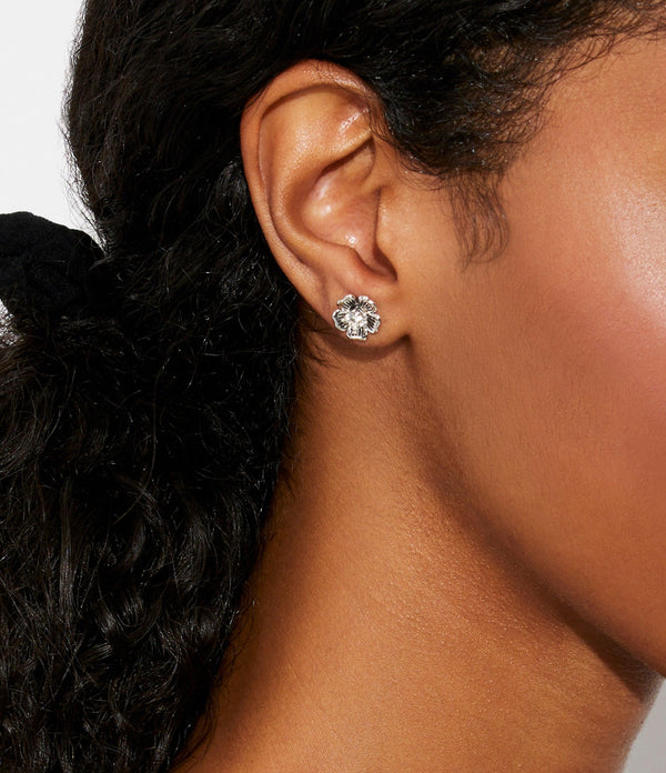 Signature Tea Rose Stud Earrings