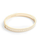 Signature Bangle Bracelet-408100GLD-White/Gold